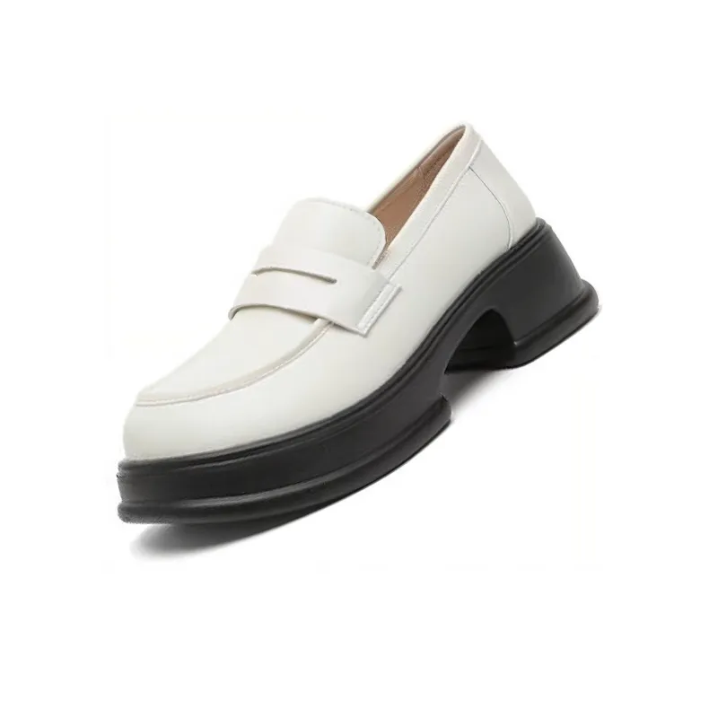 DAPHNE Loafers Women's Black/Beige-4