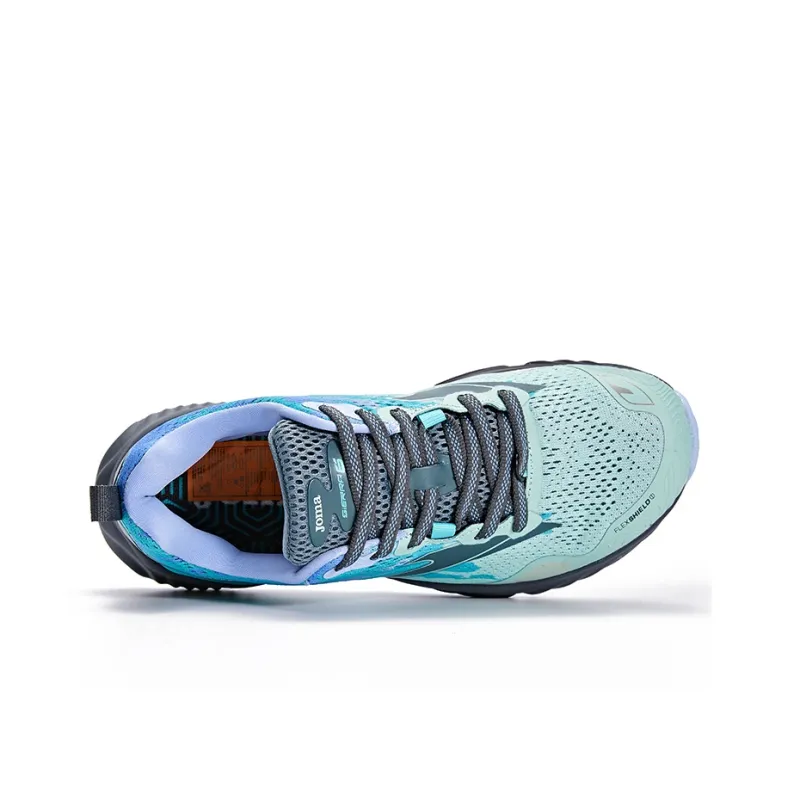 Joma Anti Slip Wear Resistant Low Top Running Shoes Women's Blue-3