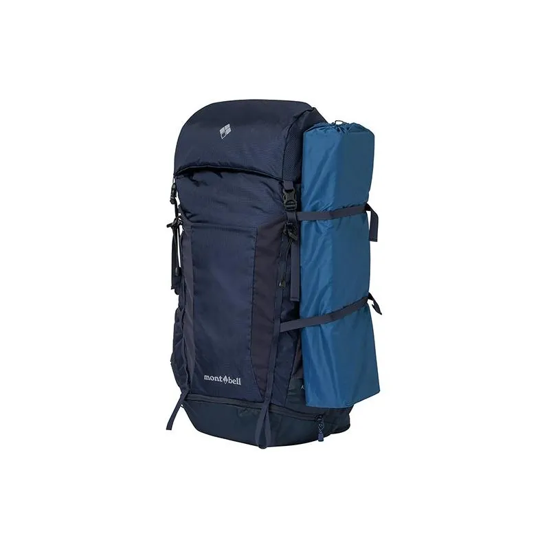 MONTBELL Nylon Outdoor Mountaineering Bag, Backpack Regular Unisex Marine Blue-1