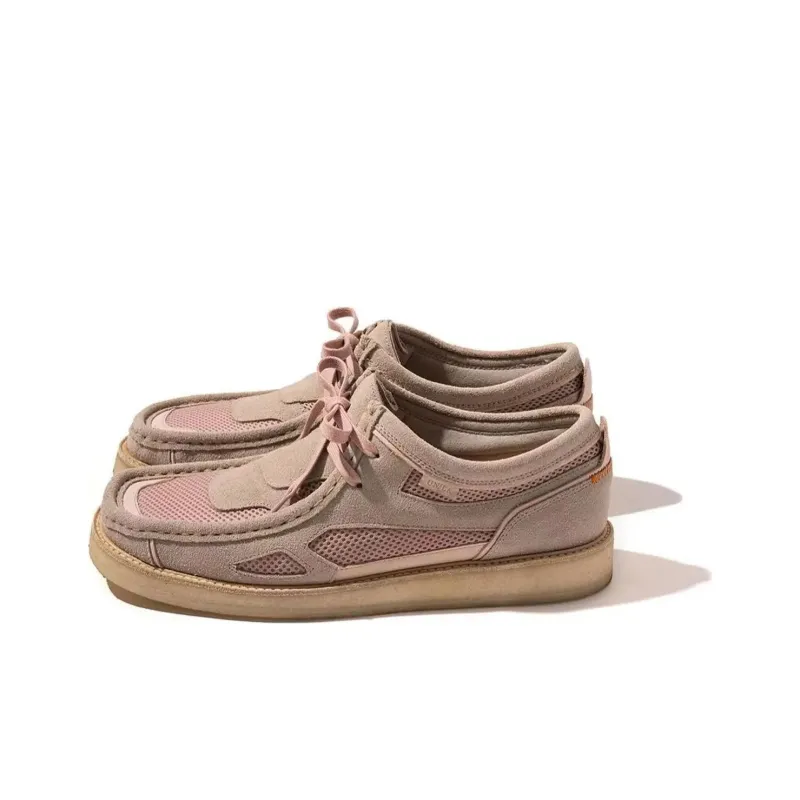 clarks Wallabee Union LA Cameo Rose-1