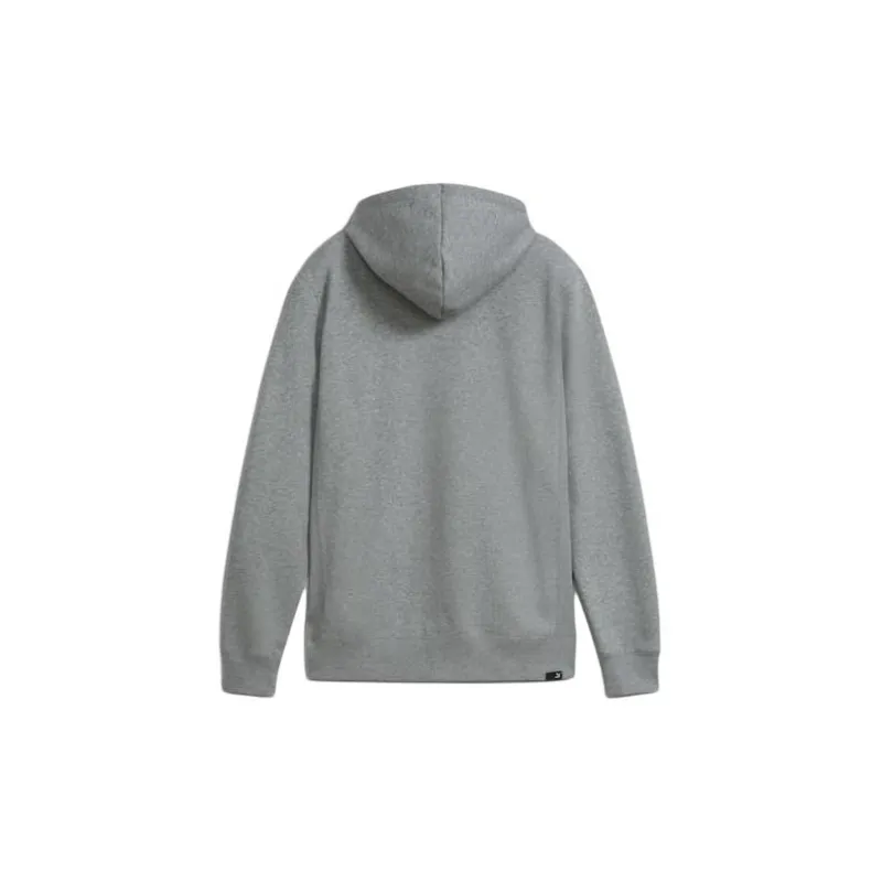 PUMA Suede Logo Hoodie Sweatshirt Men's Gray-1