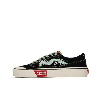 BOBBIE BURNS Balance Low-Top Canvas Shoes Unisex Black
