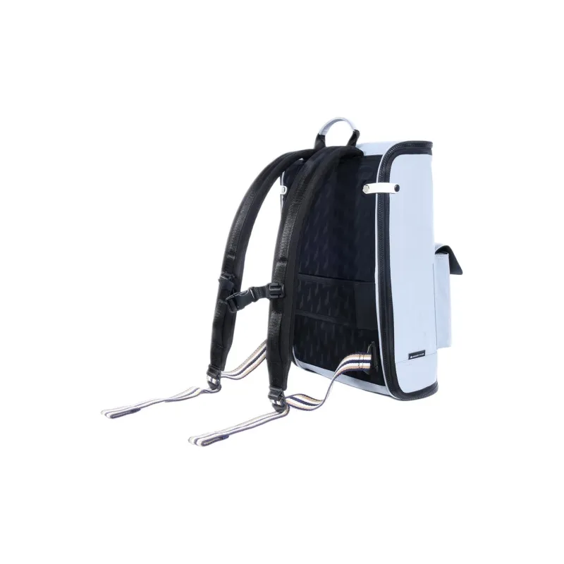 FREQUENTFLYER Polyester Backpack Large Size Unisex Pearl Blue-2