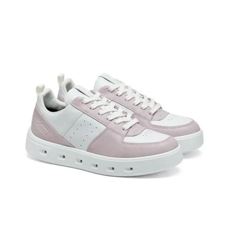 Ecco Stylish Skateboarding Shoes Women's Ice Purple Pink-3