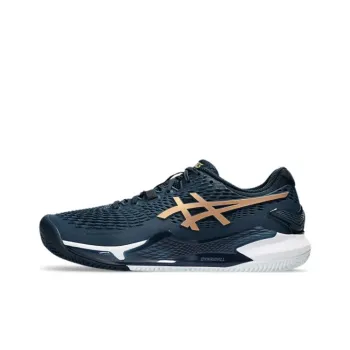 Asics Gel Resolution 9 Clay French Blue Pure Gold