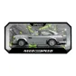 Graffiti Green Model Cars Display Case (Building Blocks Not Included)
