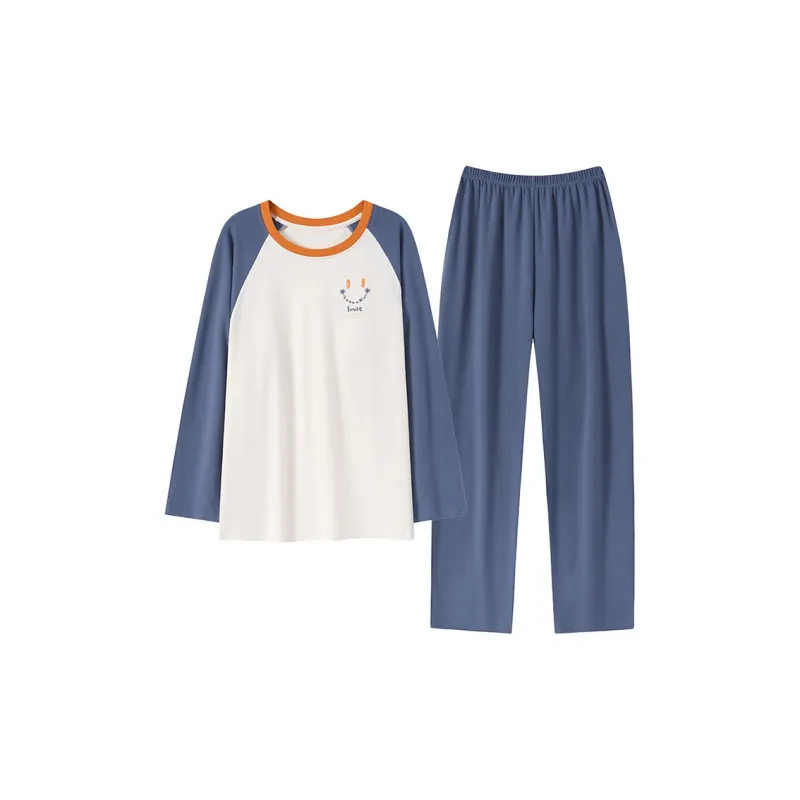 Close fitting Areas Pajama Set Men's-2