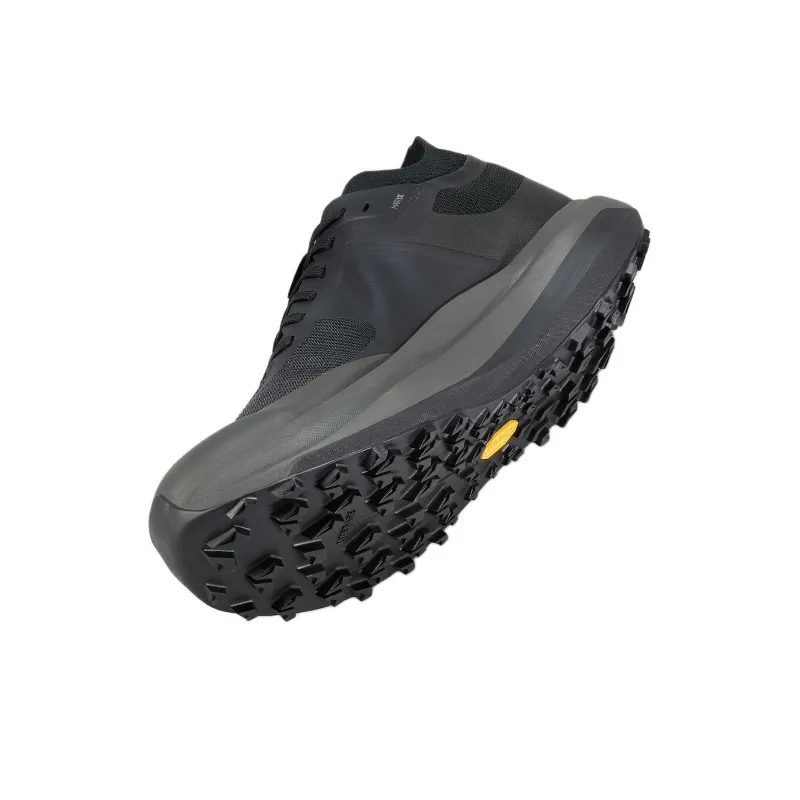 Arcteryx SYLAN Anti Slip Wear Resistant Low Top Trail Running Running Shoes Men's Black-3