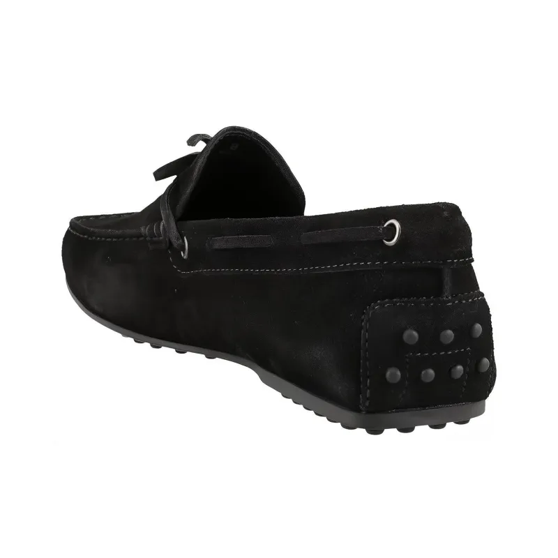 TOD'S Gommino Loafers Men Low Top Black-4