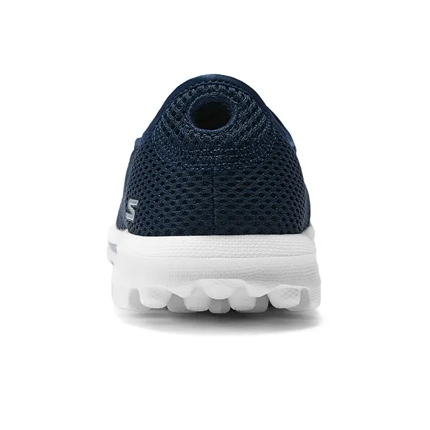 Skechers Go Walk Classic Abrasion Resistant Breathable Low Top Casual Shoes Women's Marine Blue/White-4