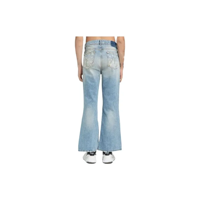 ERL Patchwork Stars Denim Pants-2