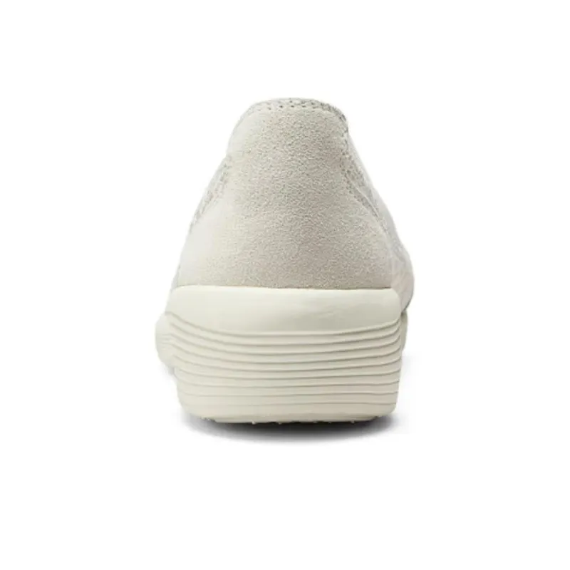 Skechers Arya Cushioned Wear Resistant Breathable Rebound Height Increasing Coverage Low Top Casual Shoes Women's Ivory-3