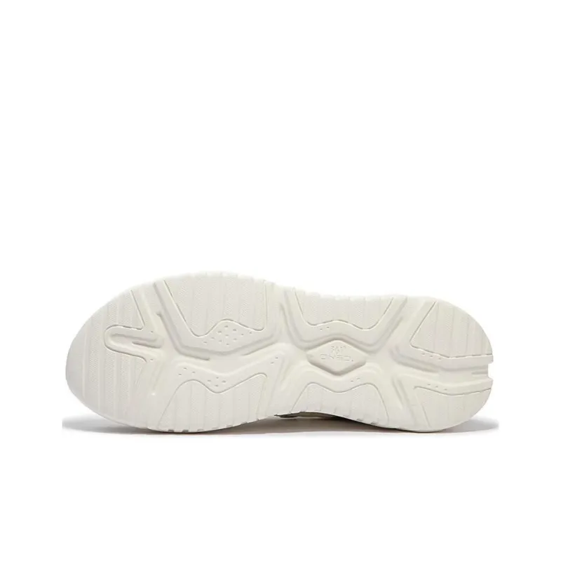361° Cushioning Slip Resistant Low Top Casual Shoes Men's White Gray-4