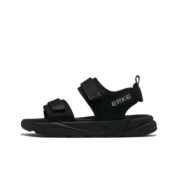 Erke Drifting Beach Sandals Men's Jet Black