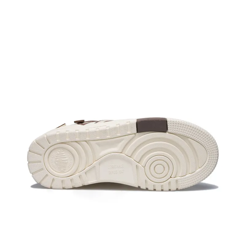 Palladium Fruit Button Shoes Balance Lightweight Breathable Low Top Skateboard Shoes Unisex Brown-5
