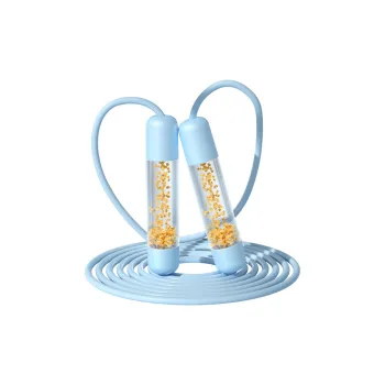 Great Connoisseur Student Supply Non Countable Jump Ropes Kids PVC Blue