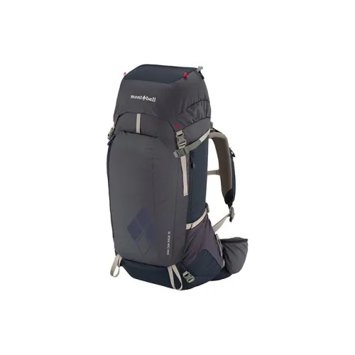 MONTBELL Nylon Outdoor Mountaineering Bag, Backpack Women's Graphite Blue