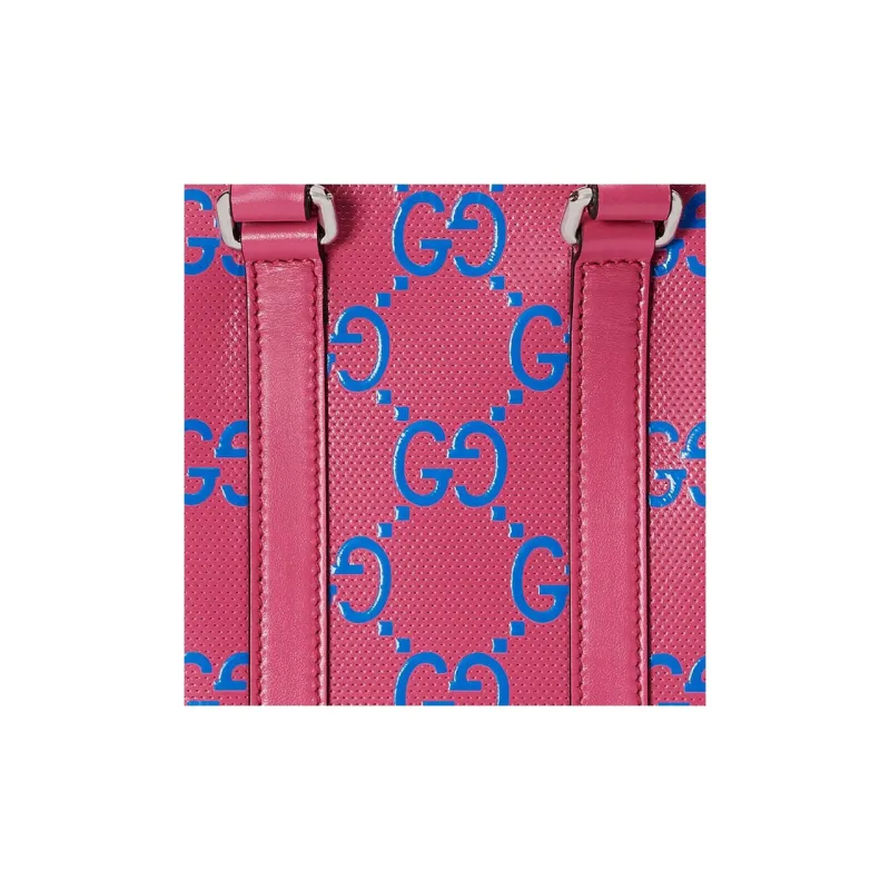 GUCCI Leather Tote Bag, Shopping Bag, Shoulder Bag, Crossbody Bag, Handbag Mini Women's Pink-7
