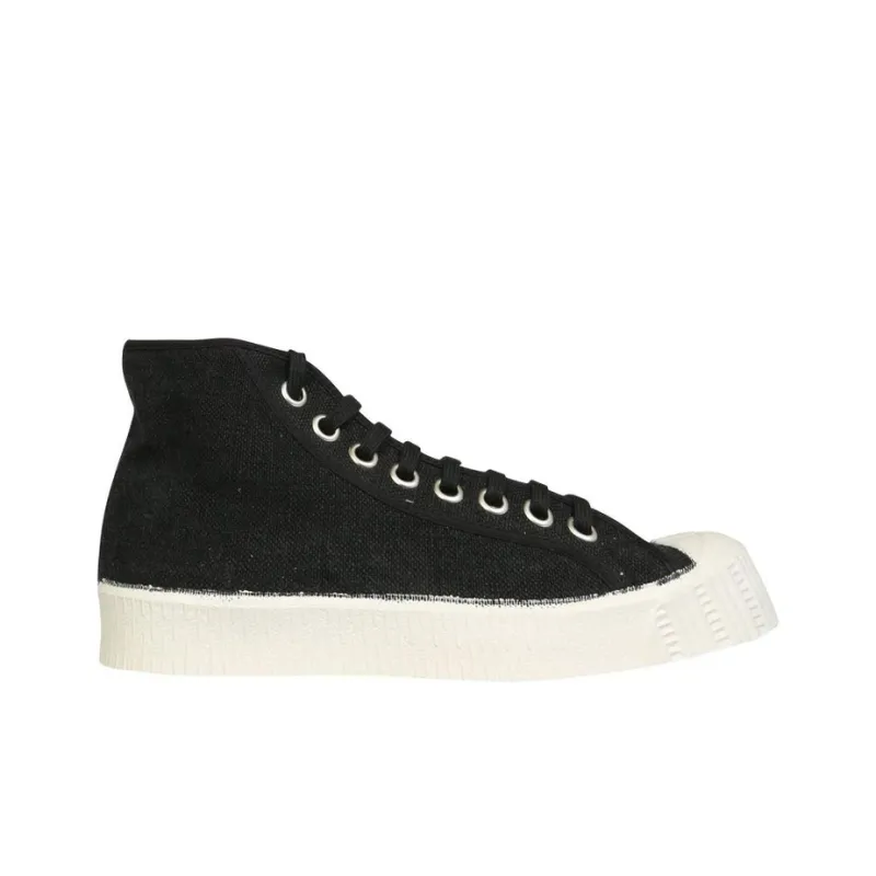 SPALWART Stylish Skateboarding Shoes Unisex Black-1