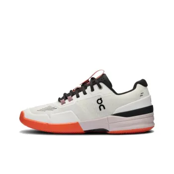 FEIDELEI x On THE ROGER Clay Cushioning Anti Slip And Wear Resistant Low Top Tennis Shoes Women's White Pink