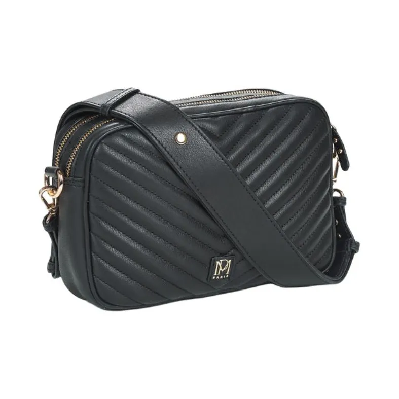 Petite Mendigote Cow Leather Crossbody Bag Shoulder Bag Women's Black-2