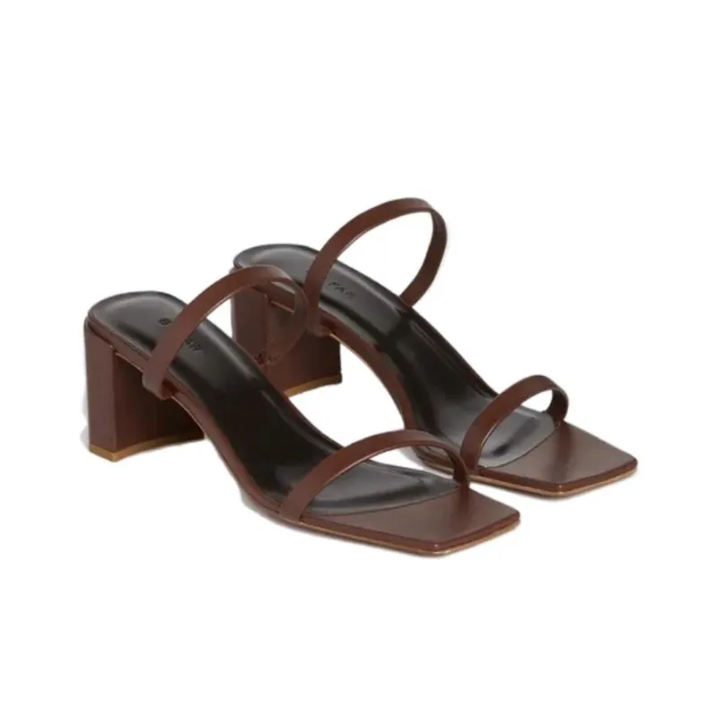 By Far Tanya Other Strap Sandals Women's Brown-2