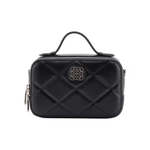 HONGU Cow Leather Camera Bag One Shoulder Handbag Regular Women's Multicolor