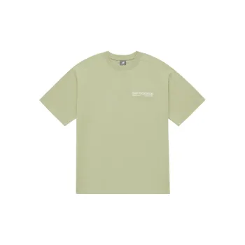 New Balance Drop Shoulder Sleeve T Shirt Unisex Mint Green