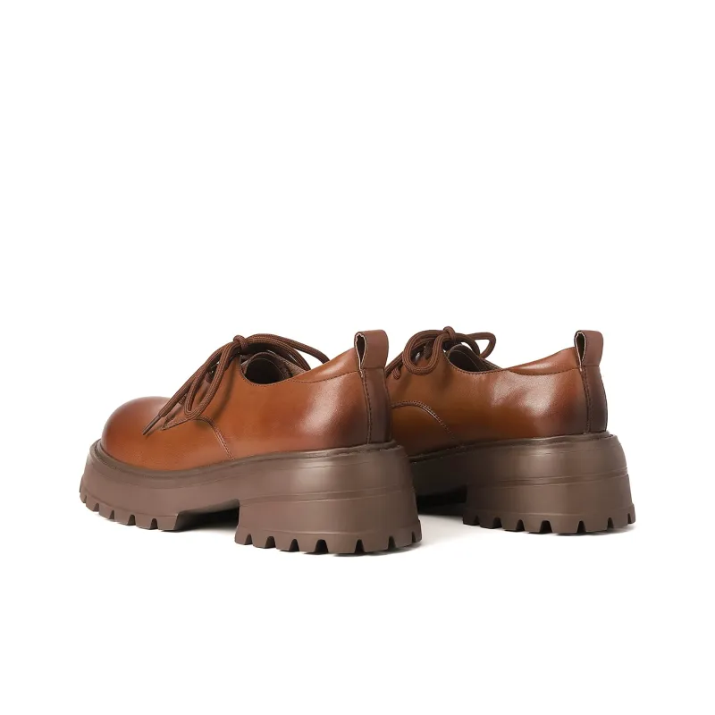 PIERCE GENTRY Loafers Women's Black/Light Coffee-9