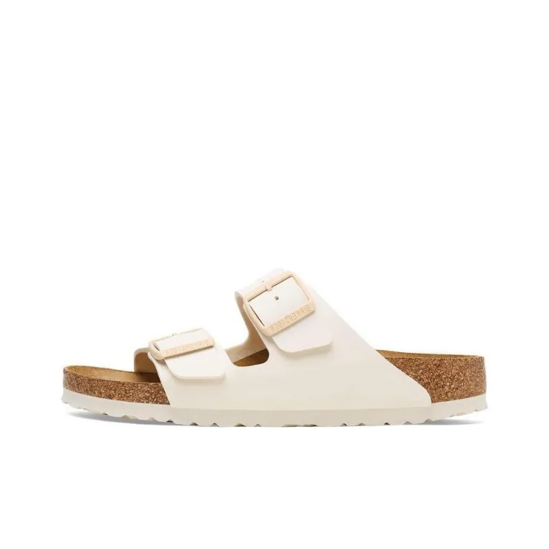 Birkenstock Slide Slippers Unisex Eggshell Color Regular-0