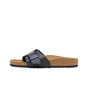 Birkenstock Slide Slippers Women's Black Narrow Fit