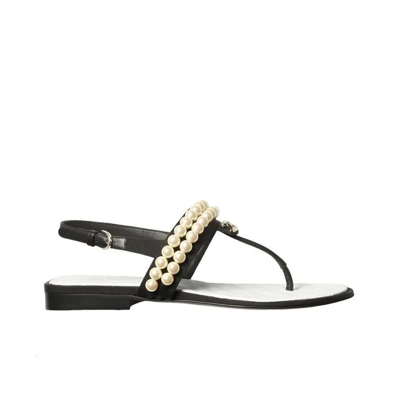 CHANEL Stylish Sandal Women's Black-1