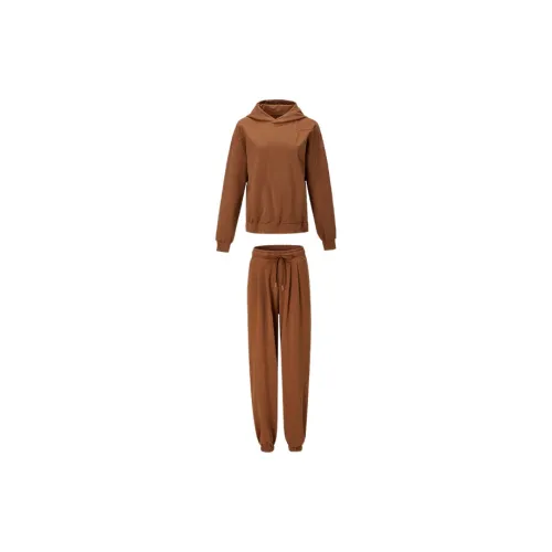 La Nikar Sweatshirt Sets Women's Set Chocolate Brown