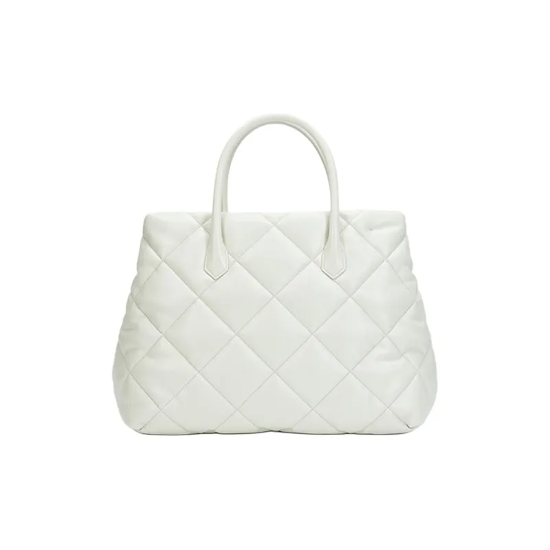 EMPORIO ARMANI PU With Synthetic Leather Tote Bag, Shopping Bag, Handbag Women's White-2