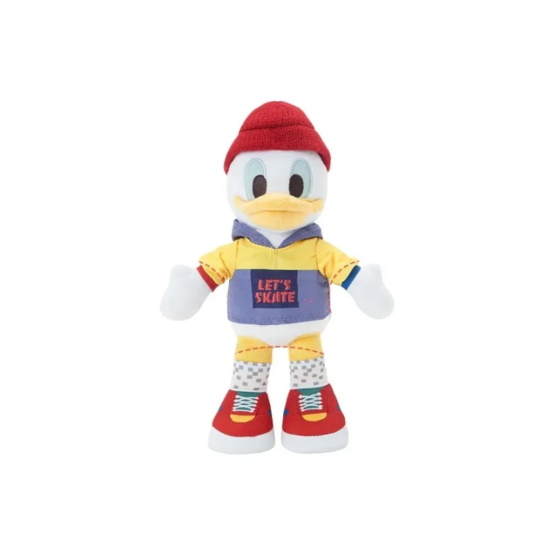 Disney 2024 Spring Mickey And Friends Collection Donald Duck With Frame Dolls Plush Doll 17cm Height-1