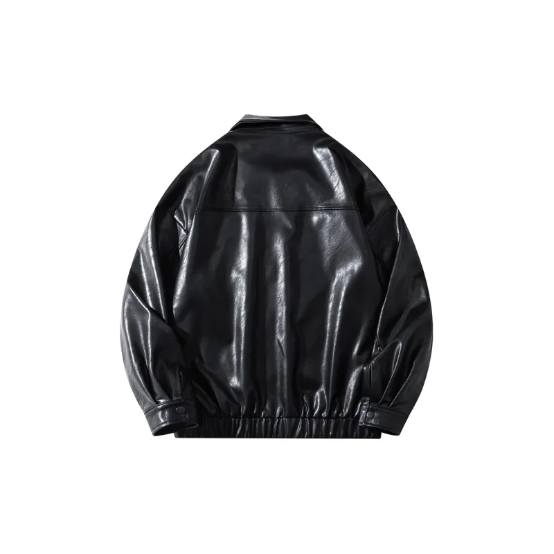 EOOVEN Leather Jackets Unisex-1