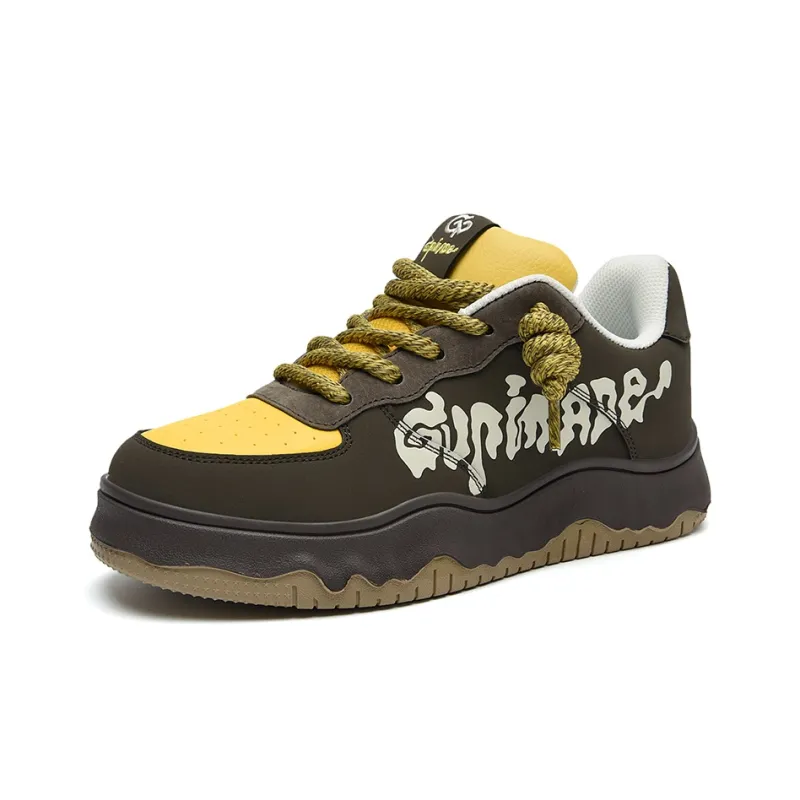Isolated Manufacturing Coverage Slip-Resistant Cushioning Height Increasing Low-Top Skateboard Shoes Unisex-20