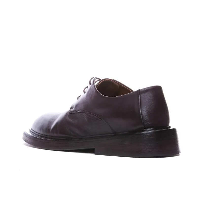 Marsèll Lace-up Leather Oxford Shoes-4