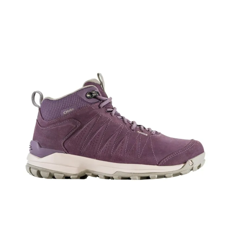 Oboz Footwear Katabatic Cushioning Wear-Resistant Mid-Top Hiking Trekking Shoes Women's Purple Pink-1