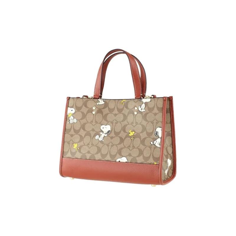Snoopy X Peanuts X COACH Dempsey Handbags-2