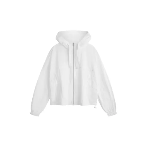 Calvin Klein Jackets Women's Moon White