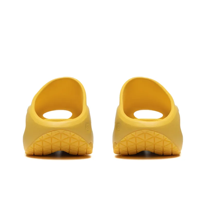 LiNing Yun You Slay Quiet Slide Slippers Unisex Custard Sand Yellow-5
