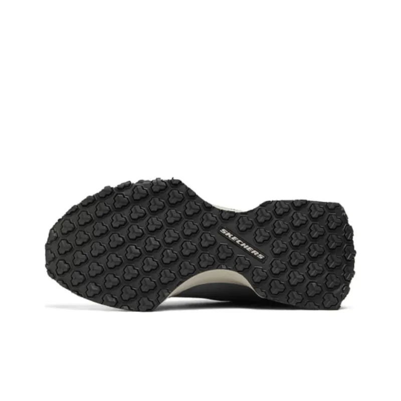 Skechers Cushioning, Wear Resistant Low Top Running Shoes Men's Gray Black-4