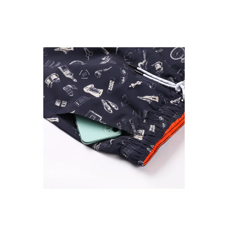 GAILANG Beach Shorts Men's Dark Blue-2