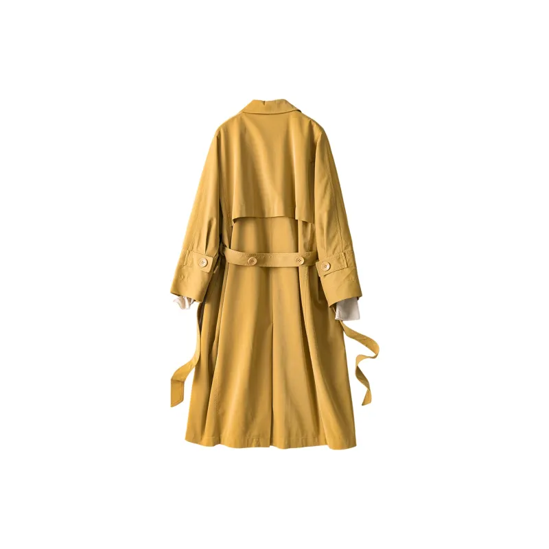H YXIANG Trench Coats Women's-2