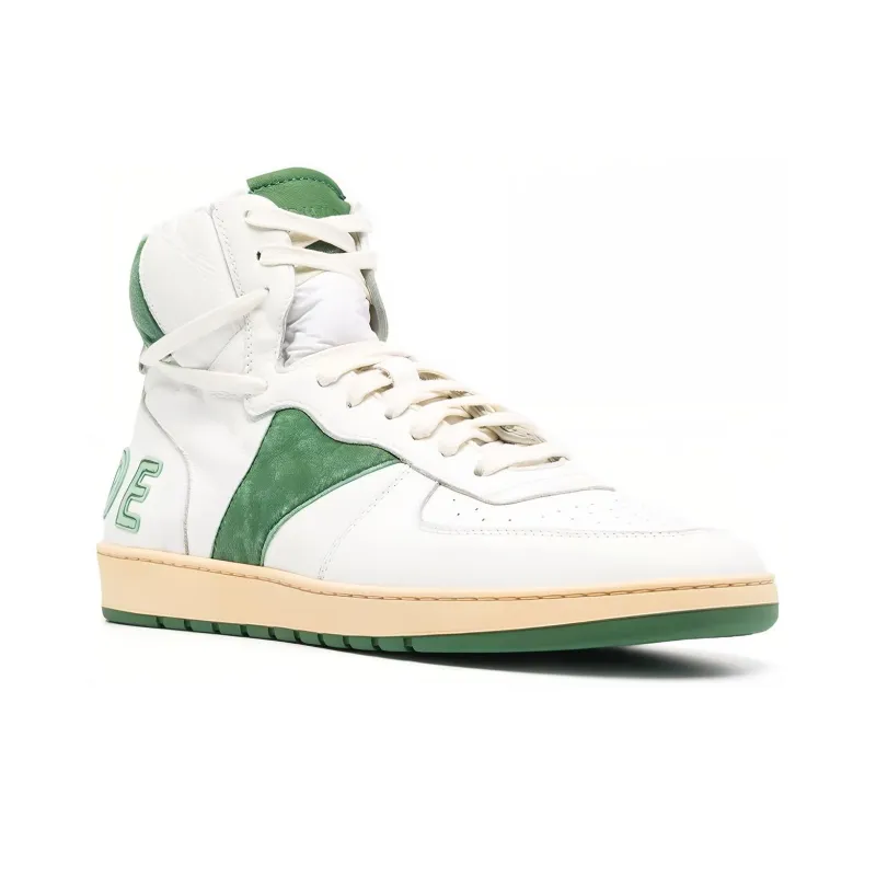 RHUDE Rhecess Hi White Green-2