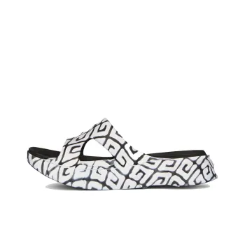 Givenchy Abrasion Resistant Slide Slippers Men's Black White