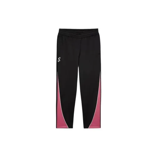 PUMA Scoot X Northern Lights Knitted Sweatpants Men Black