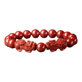 Octave Space Reconstructed Cinnabar Bracelets Unisex