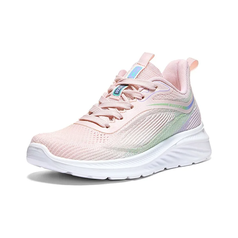 Warrior Breathable Lightweight Low Top Casual Running Shoes Women's Pink-1